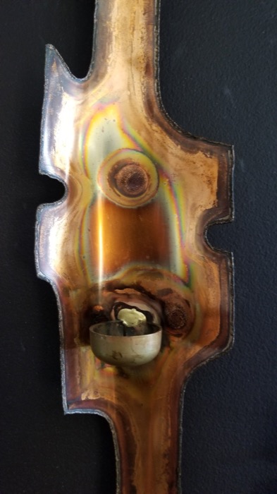 Wall sconce detail